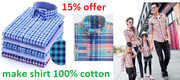 : Buy A smart 100% cotton long sleeve regular shirt.