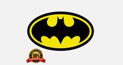 Make a Bold Statement with Batman Logo Sticker